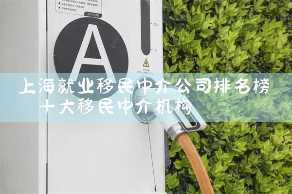 广州出国移民中介公司排名前十