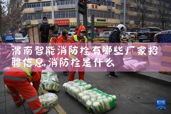 虹口区智能化消防栓有哪些厂家生产吗