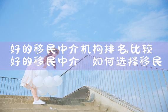 好的移民中介机构排名