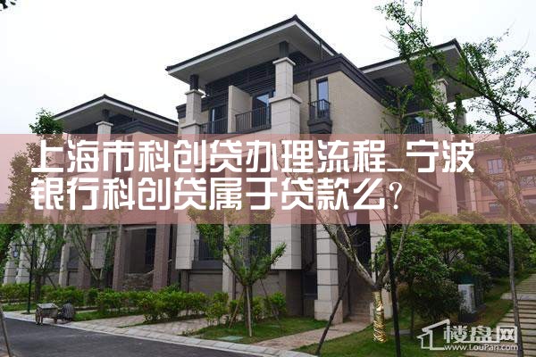 上海市科创贷办理流程