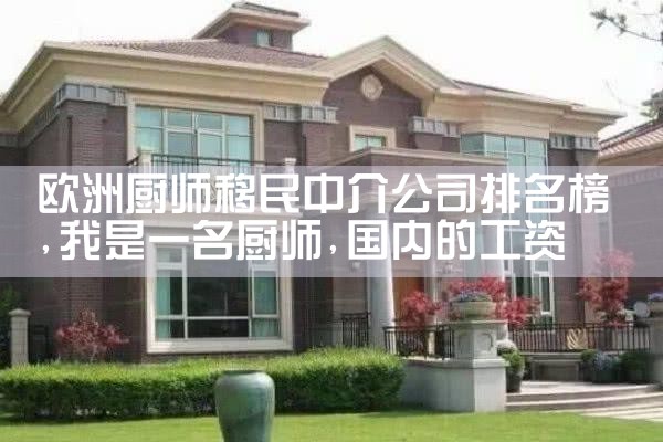 欧洲厨师移民中介公司排名榜