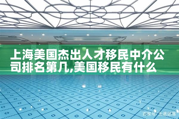 上海美国杰出人才移民中介公司排名第几