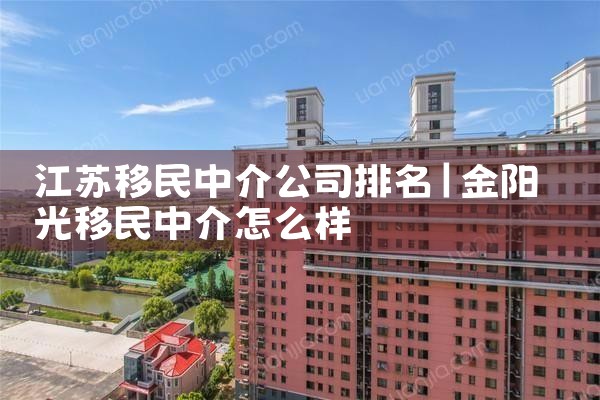 江苏移民中介公司排名