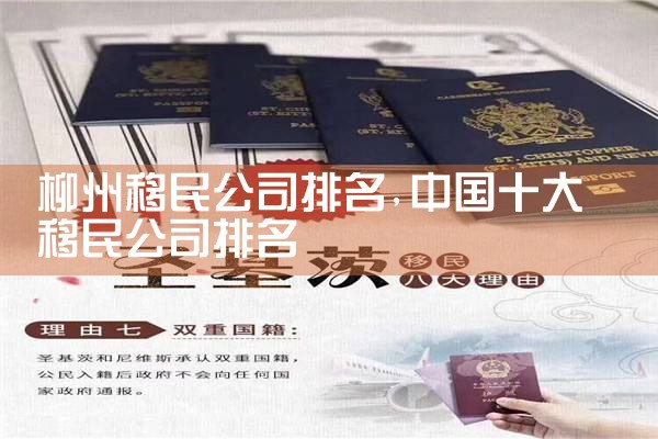 安阳移民公司排名
