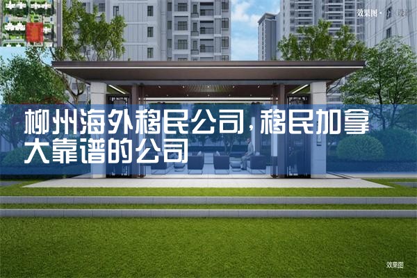 柳州海外移民公司