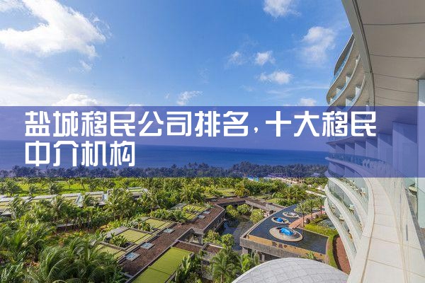 盐城移民公司排名