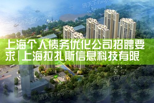 上海个人债务优化公司招聘要求