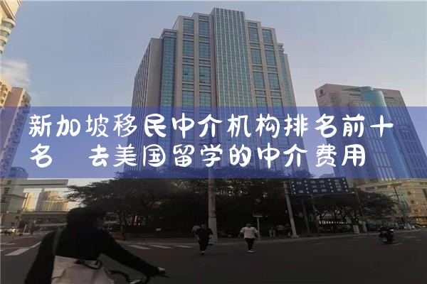 新加坡移民中介机构排名前十名