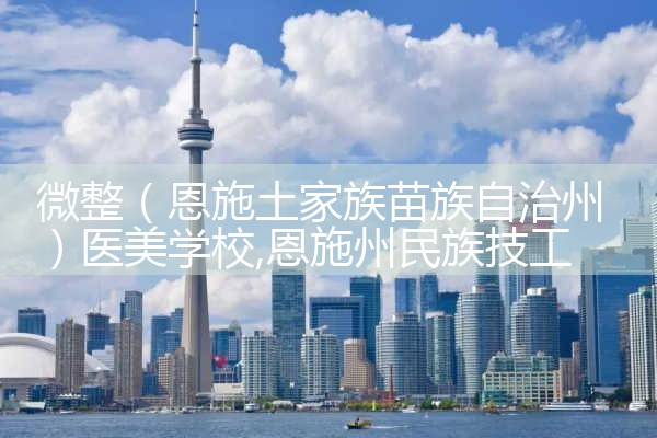 微整(赤峰)培训结构