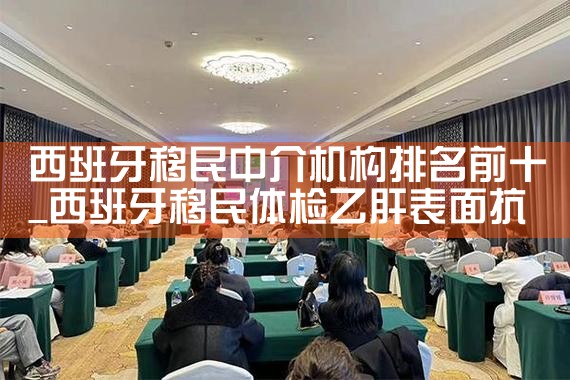 西班牙移民中介机构排名前十
