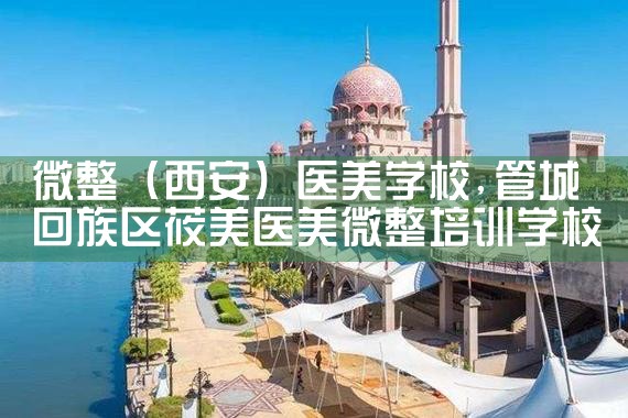 微整(西安)医美学校