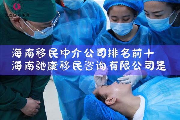 海南移民中介公司排名前十
