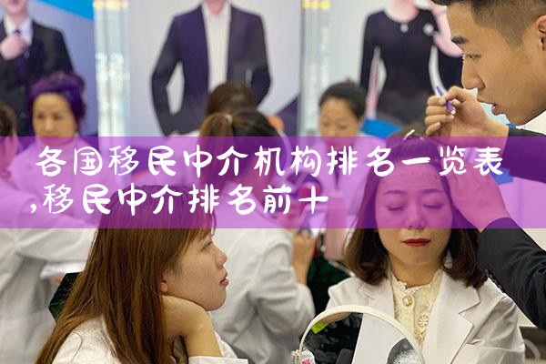 各国移民中介机构排名一览表