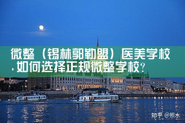 微整(锡林郭勒盟)医美学校
