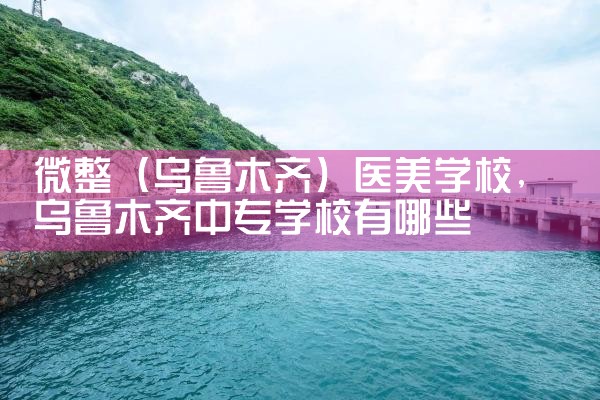 微整(衡阳)培训结构