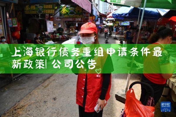 上海贷款债务重组公司名单公示