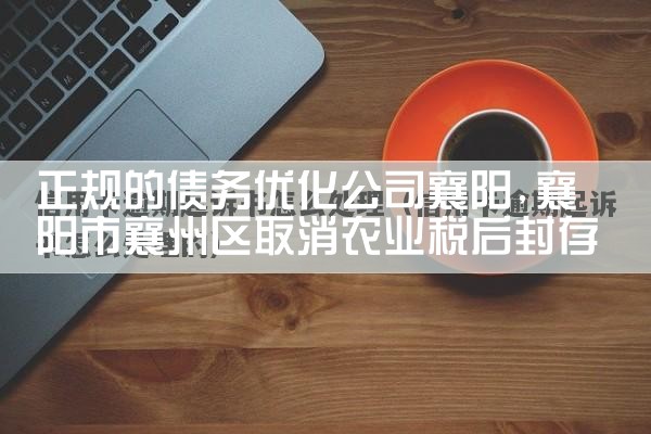 正规债务优化怎么代理