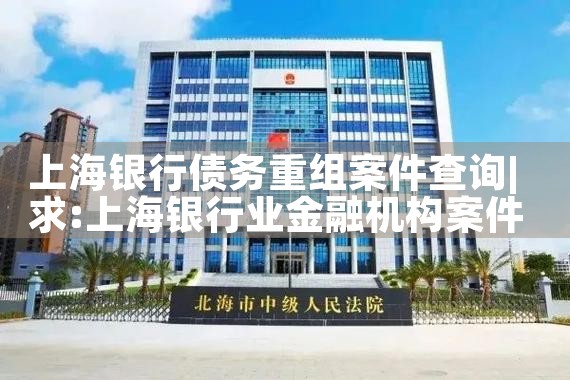上海各银行债务重组怎么协商