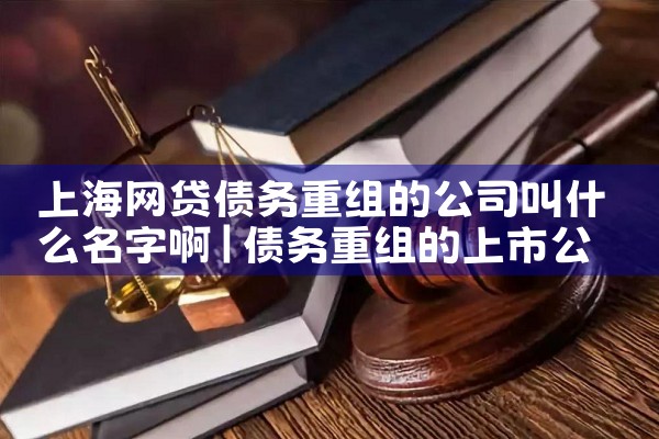 上海网贷债务重组的公司叫什么名字啊